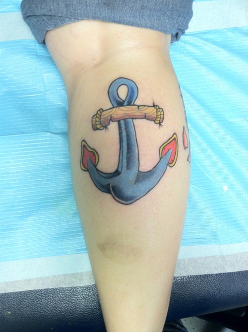 nautical anchor tattoos Archives - Tattoou